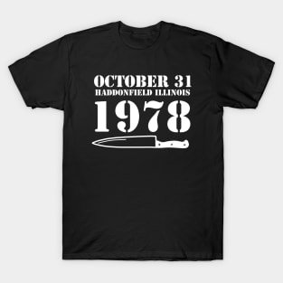 October 31 1978 T-Shirt